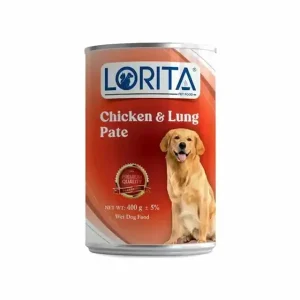 lorita-chicken-and-lung-flavor-dog-pate-400g